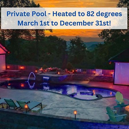 H2Oasis Incredible Pool Retreat With Mountains Views! Villa Sevierville Luaran gambar
