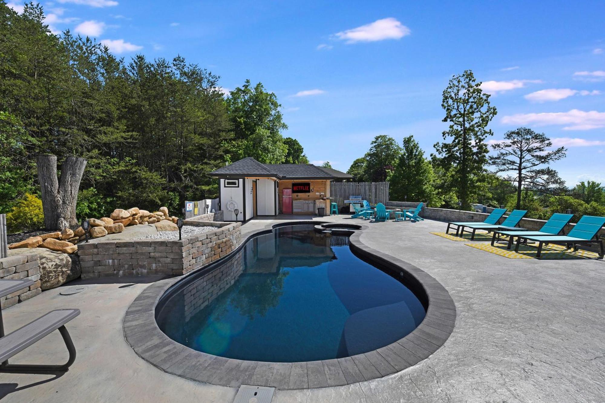 H2Oasis Incredible Pool Retreat With Mountains Views! Villa Sevierville Luaran gambar