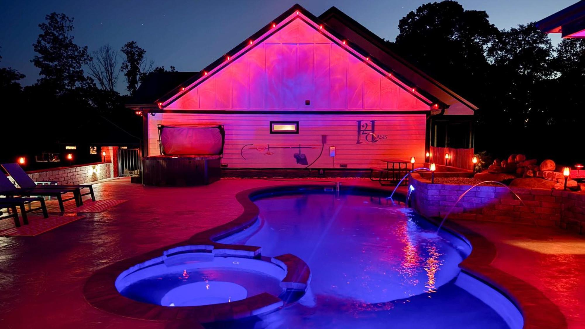H2Oasis Incredible Pool Retreat With Mountains Views! Villa Sevierville Luaran gambar